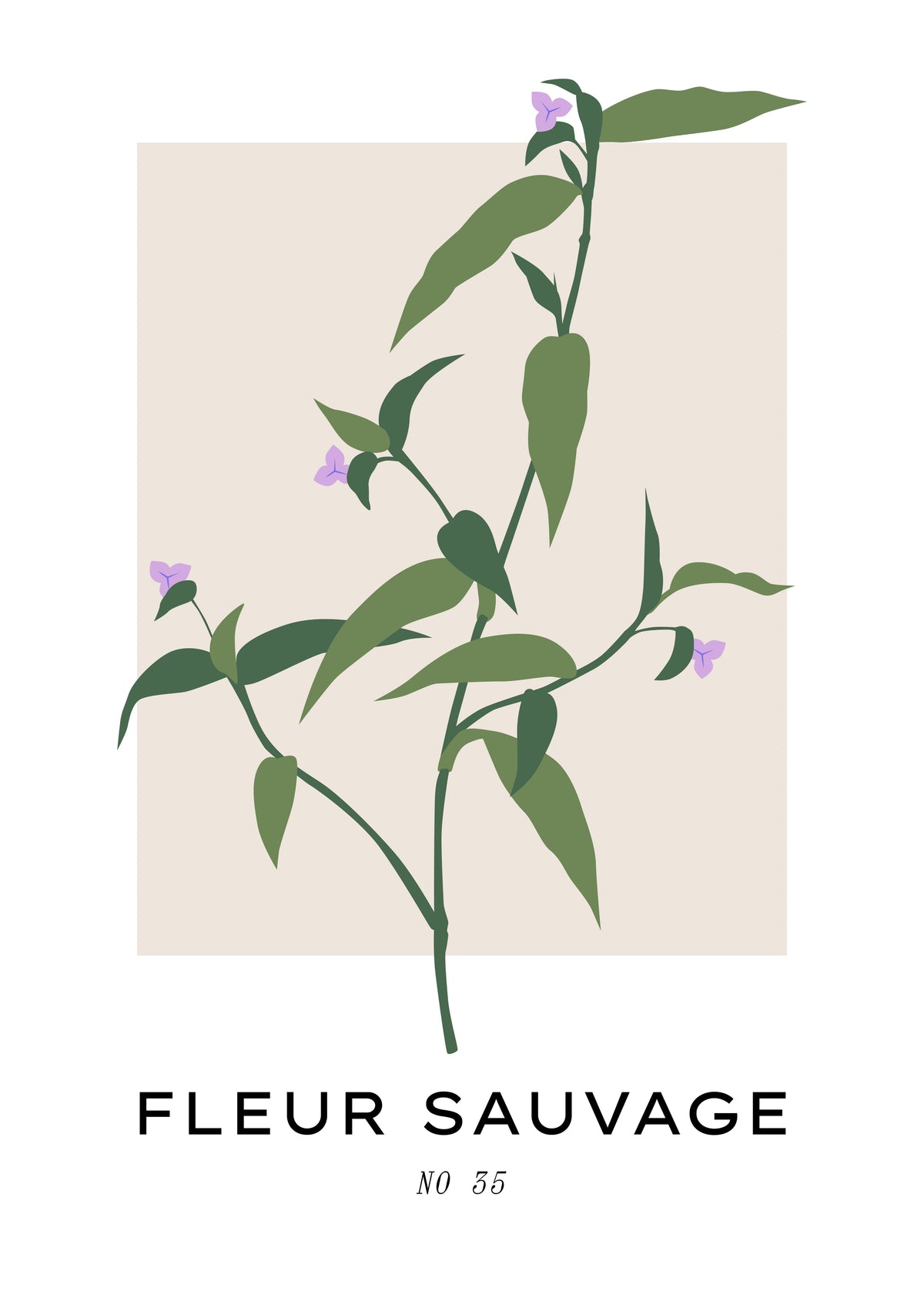 SENT Studio - Botanical Poster No. 58