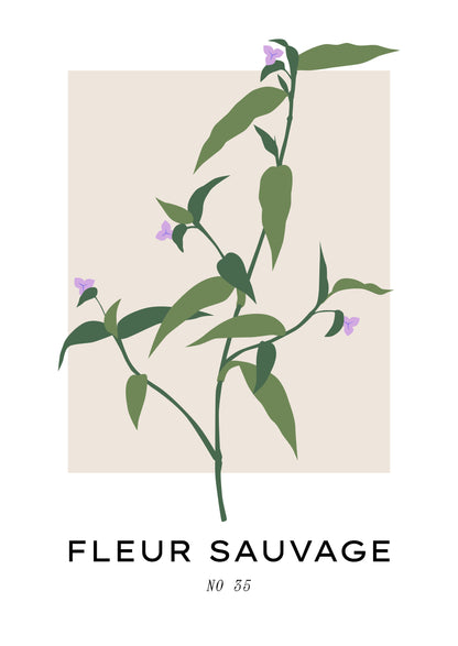 SENT Studio - Botanical Poster No. 58