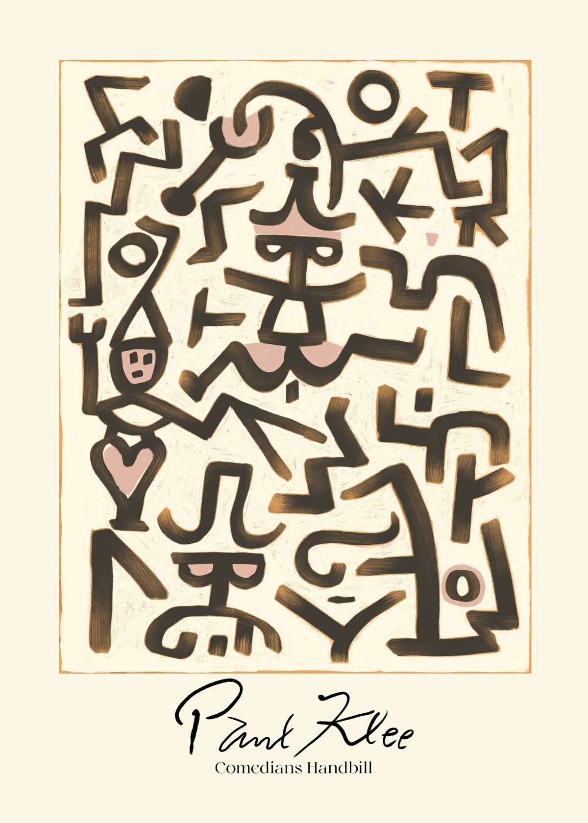 SENT Studio - Comedians' Handbill