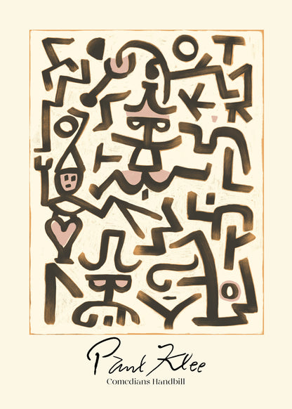 SENT Studio - Comedians' Handbill