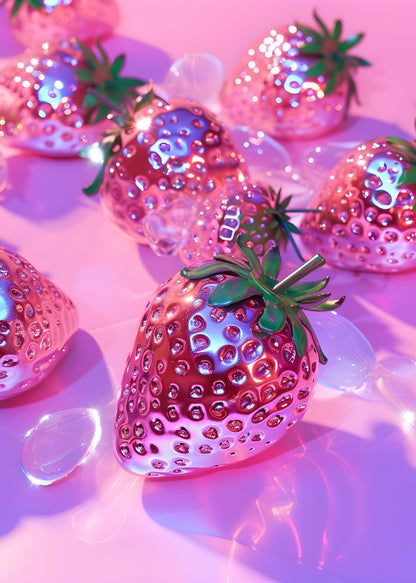 SENT Studio - Strawberries - original artwork