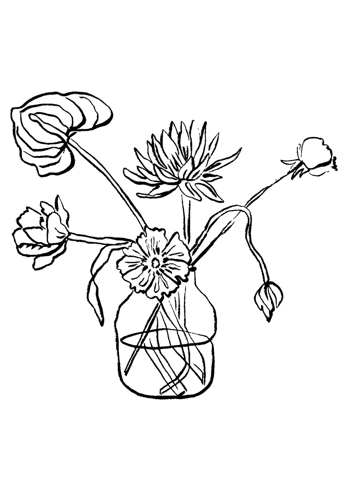SENT Studio - Blooming Flowers Poster No. 35