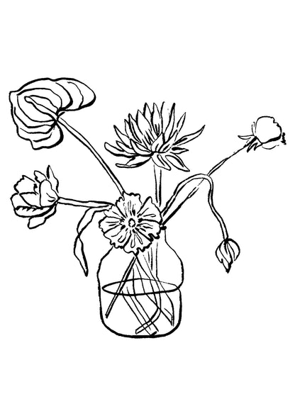 SENT Studio - Blooming Flowers Poster No. 35