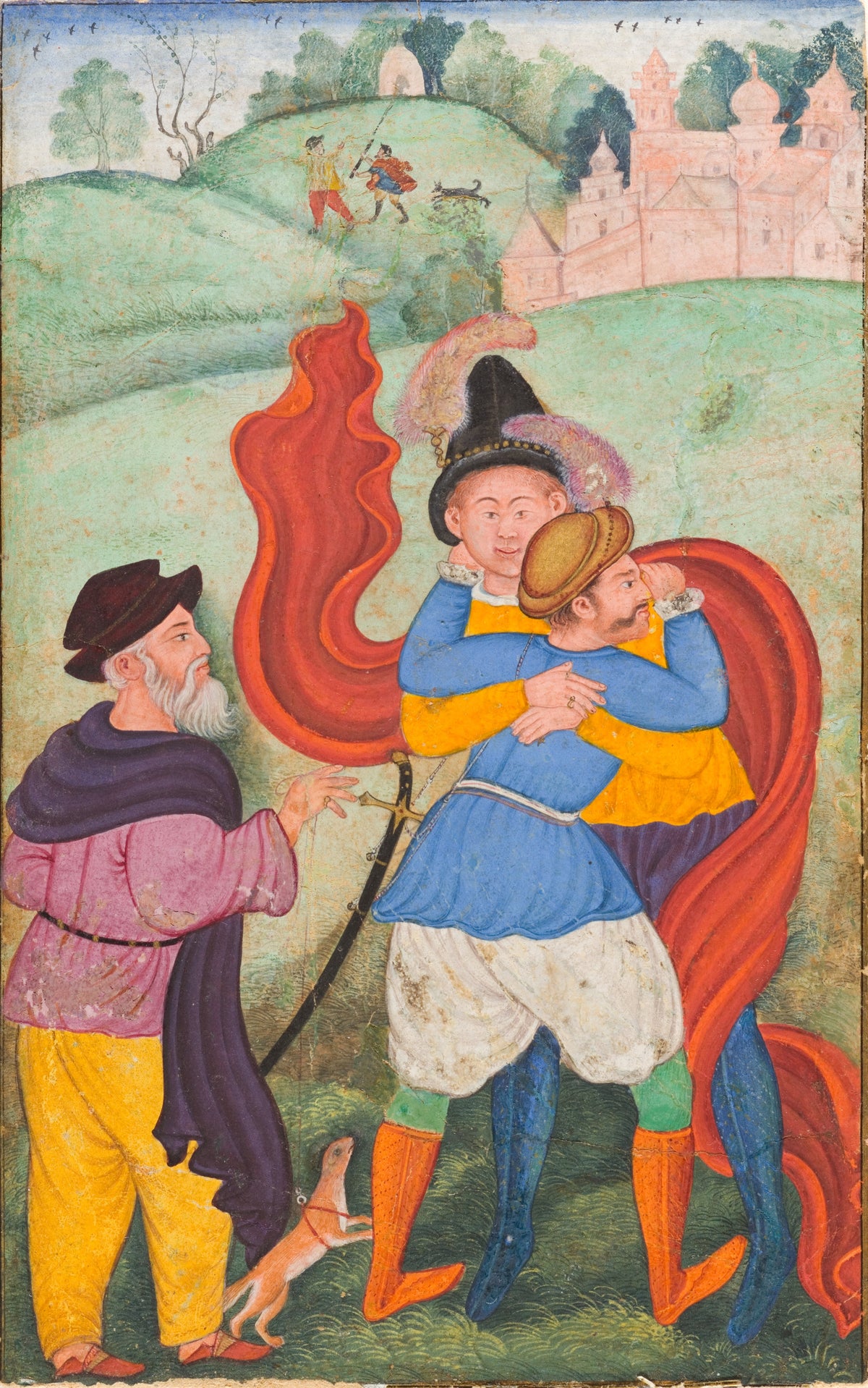 Renaissance Masters - The Embrace in the Meadow