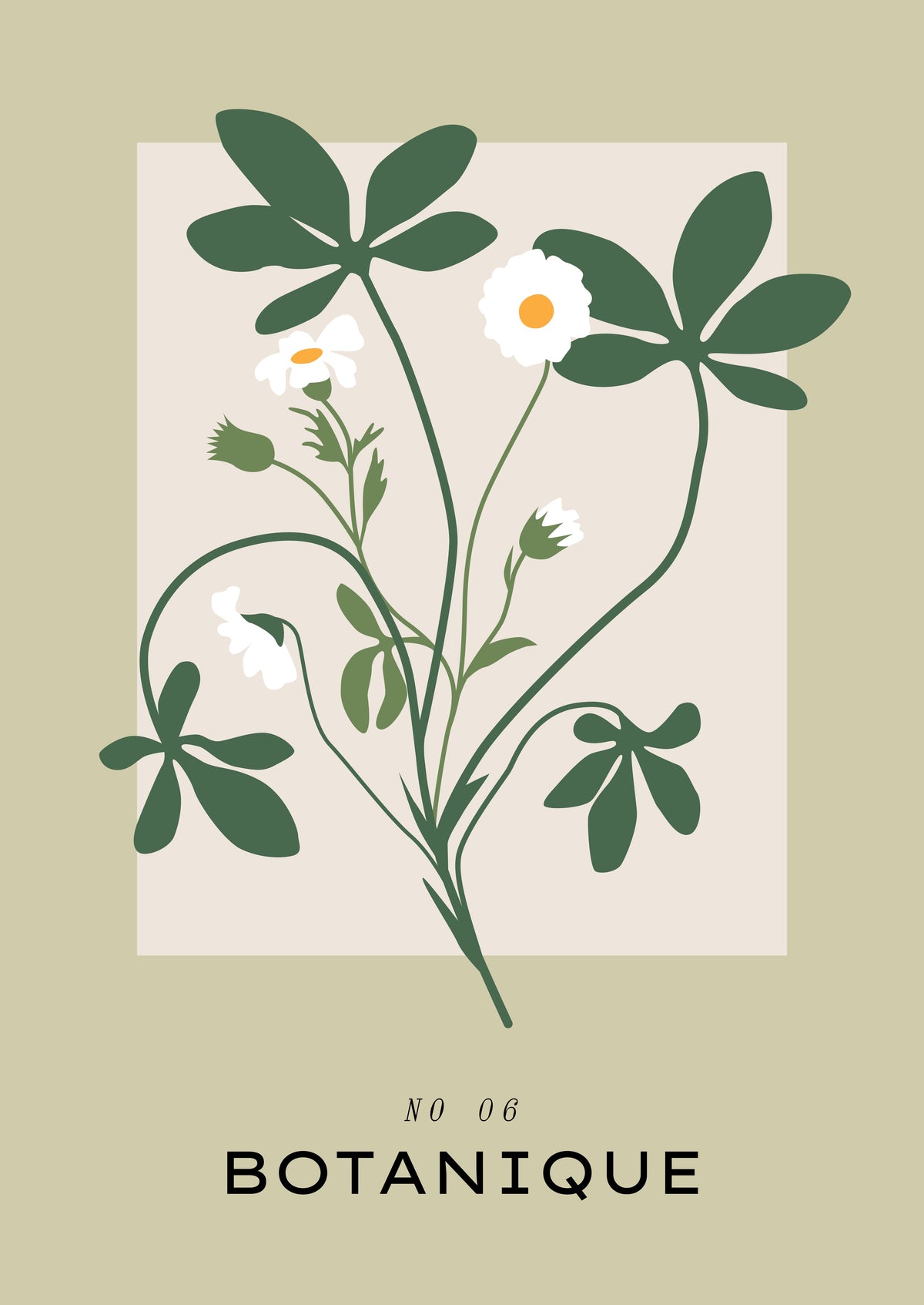 SENT Studio - Botanical Poster No. 4