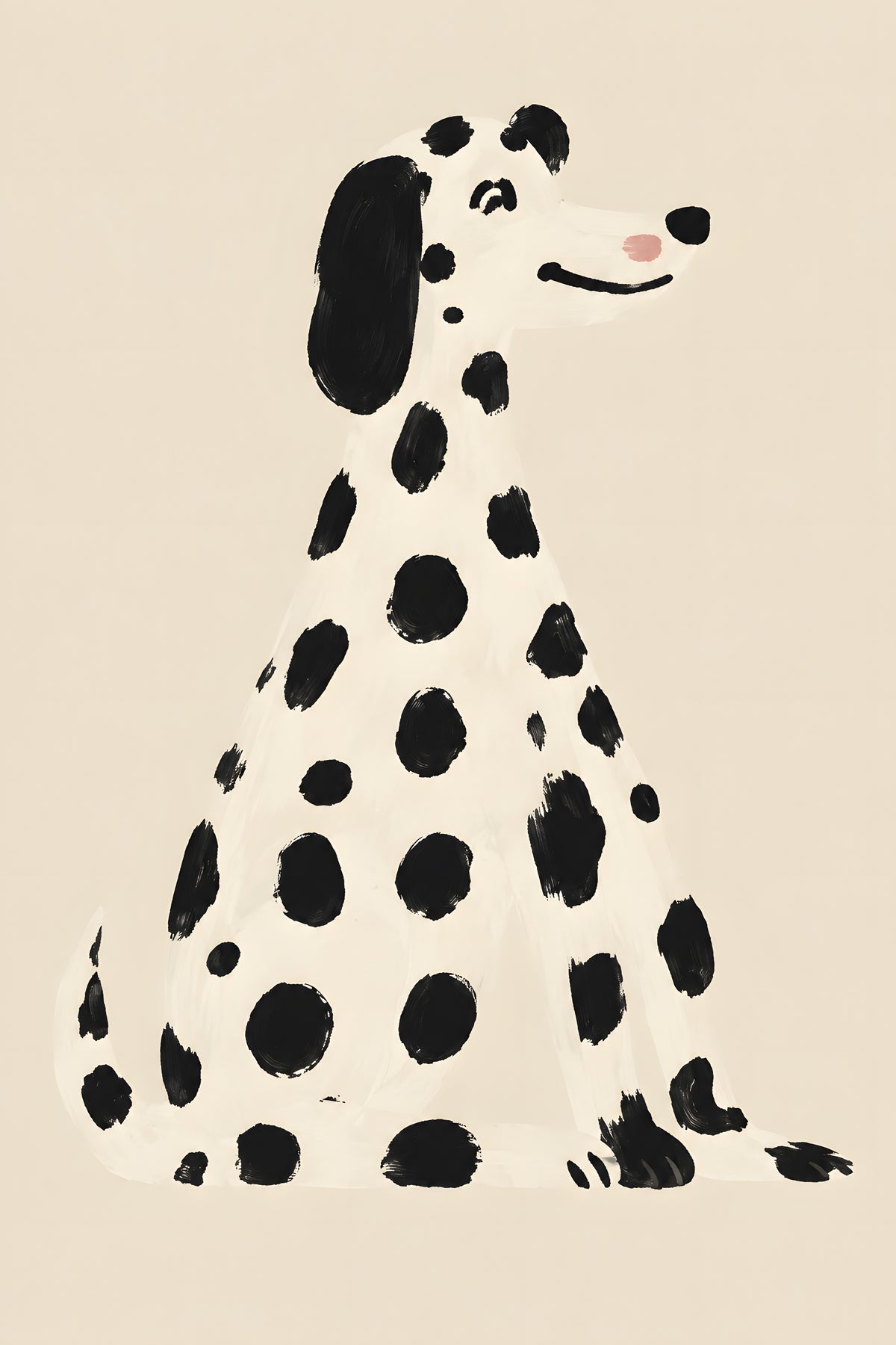 Ayla Heidenberg - Dalmatian Study - original artwork