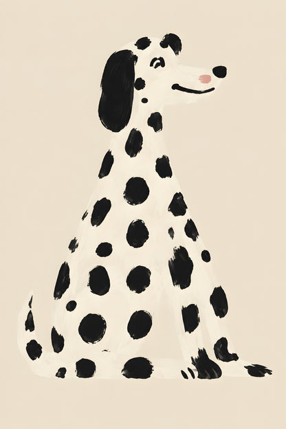 Ayla Heidenberg - Dalmatian Study - original artwork