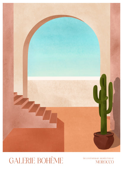 SENT Studio - Archway and Cactus