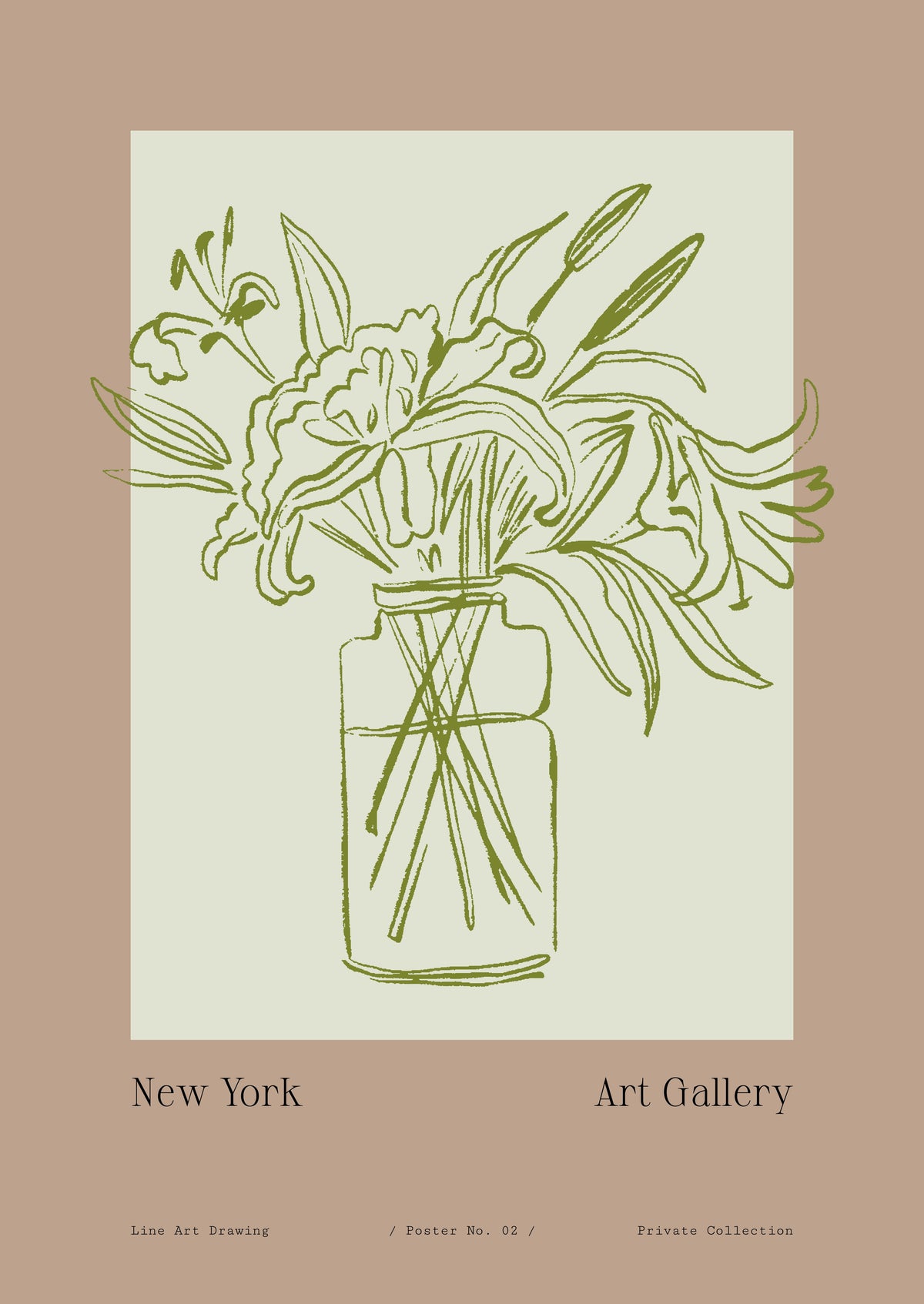 SENT Studio - Blooming Flowers Poster No. 2