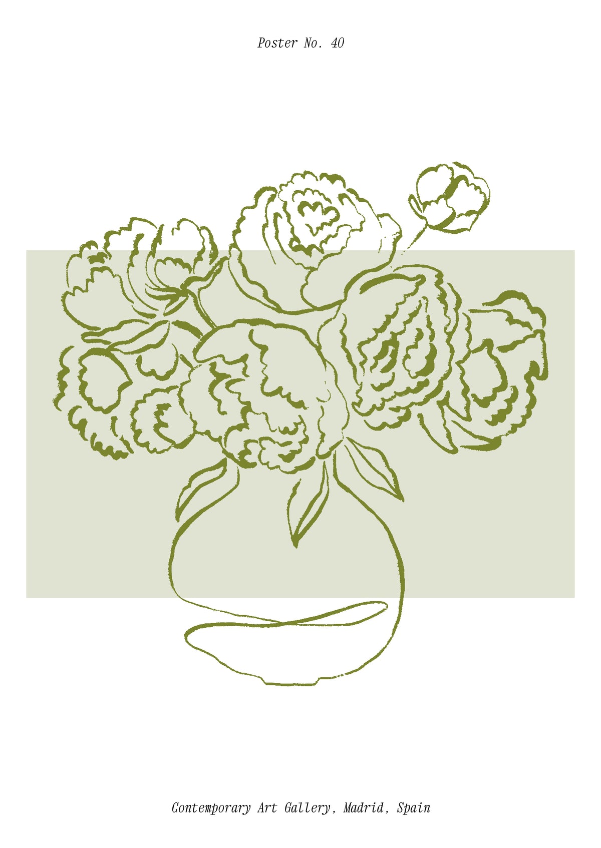 SENT Studio - Blooming Flowers Poster No. 40