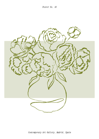 SENT Studio - Blooming Flowers Poster No. 40