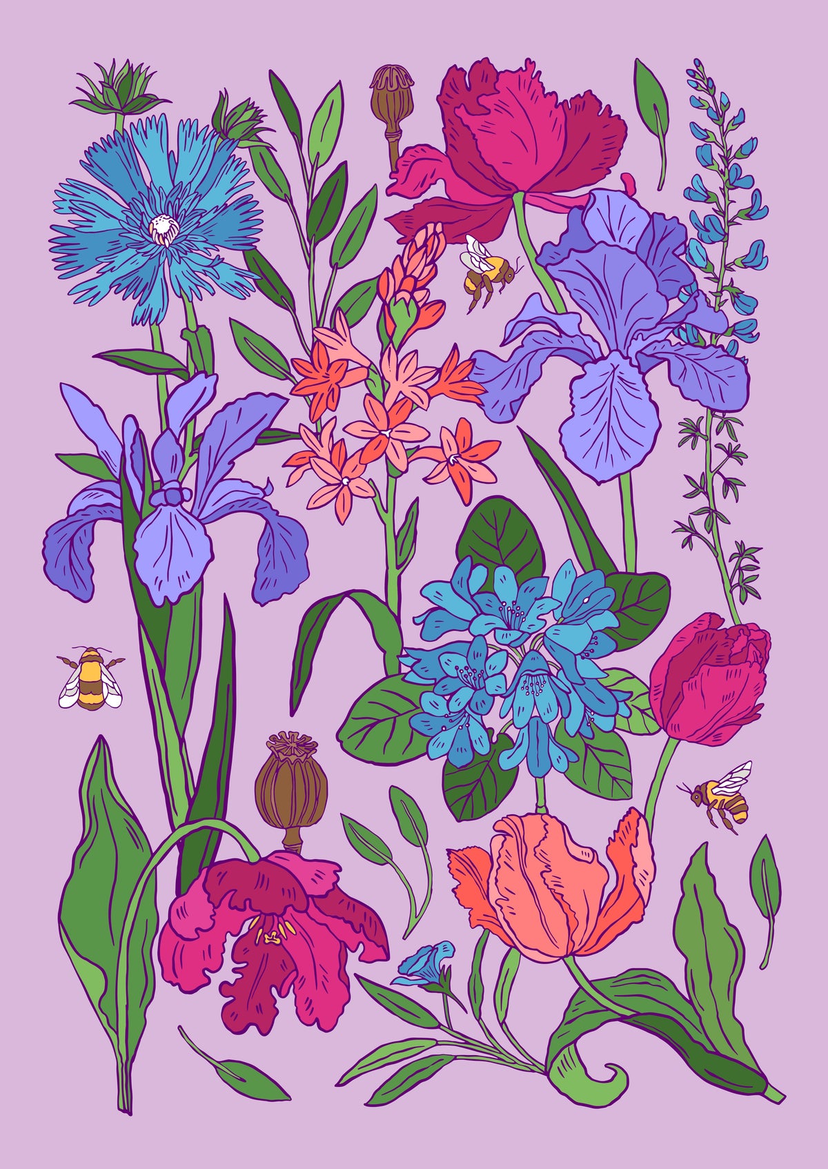SENT Studio - Flower Poster No. 2