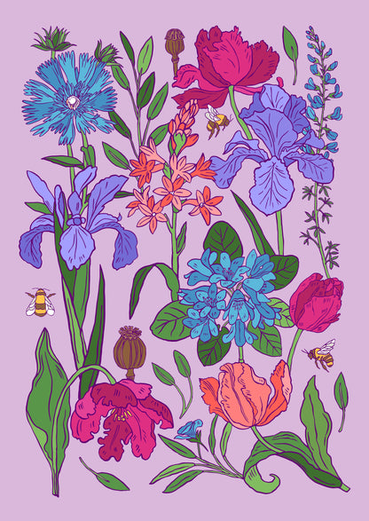 SENT Studio - Flower Poster No. 2