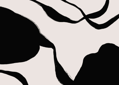 Abstract Form - Black - original artwork