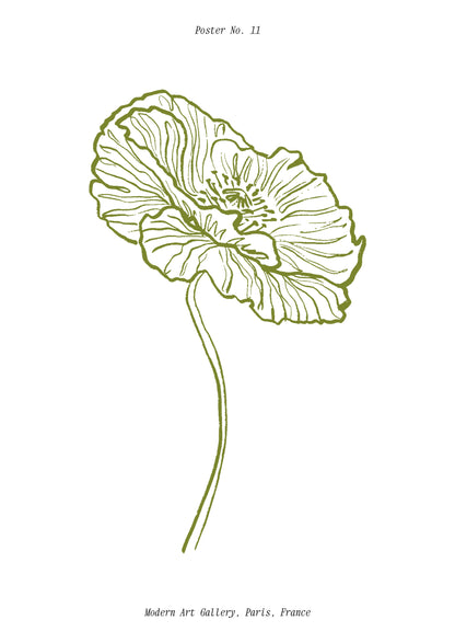 SENT Studio - Blooming Flowers Poster No. 7