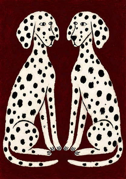 Gracie Cole - Spot Twins - original artwork