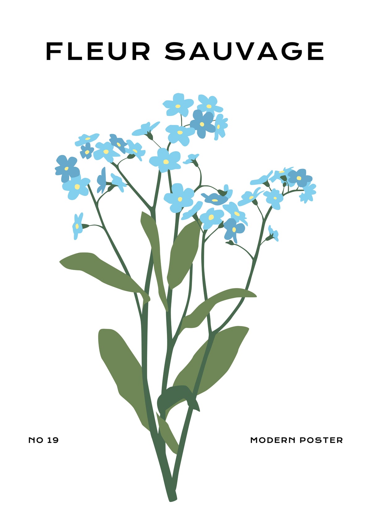 SENT Studio - Botanical Poster No. 3