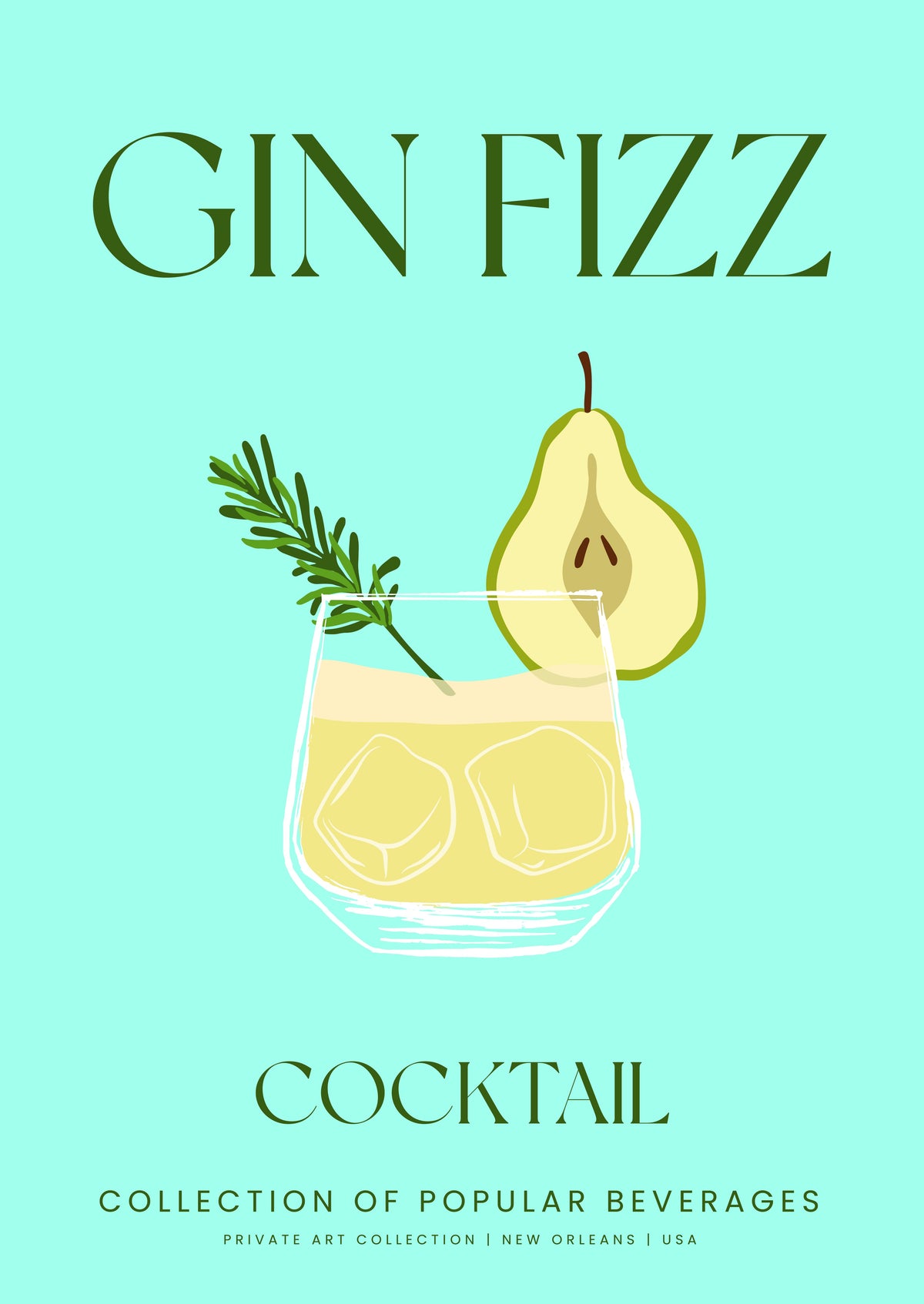 SENT Studio - Cocktail Poster No. 9