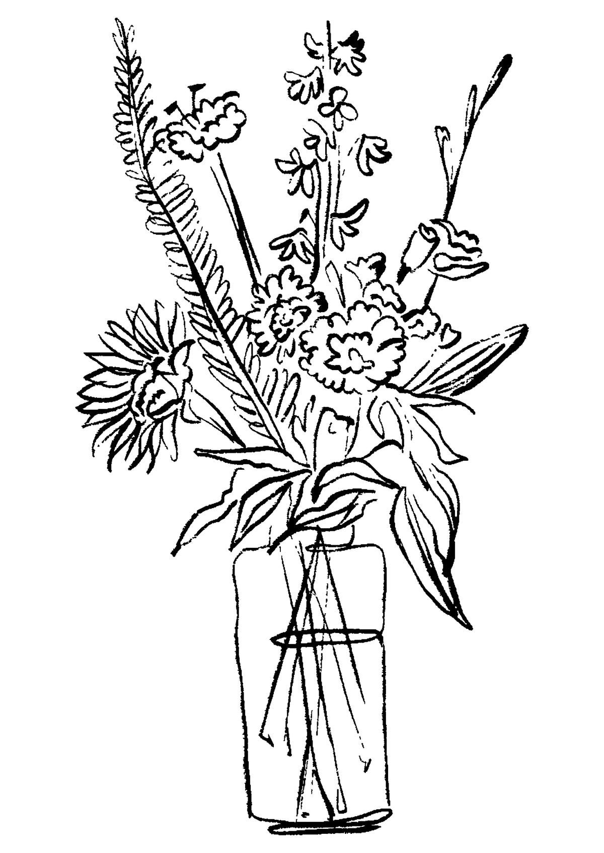 SENT Studio - Blooming Flowers Poster No. 5