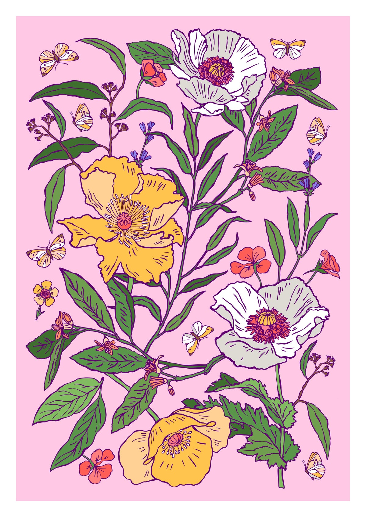 SENT Studio - Flower Poster No. 5