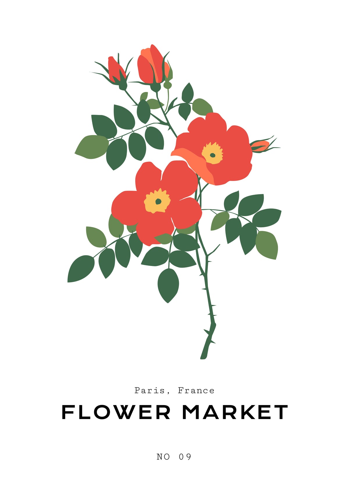 SENT Studio - Botanical Poster No. 62