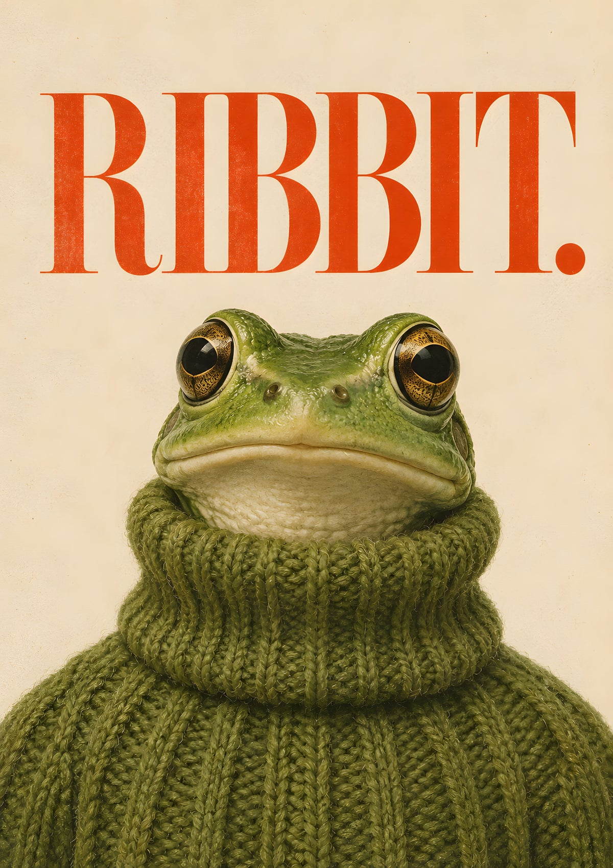 Paige Hilton - Ribbit - original artwork