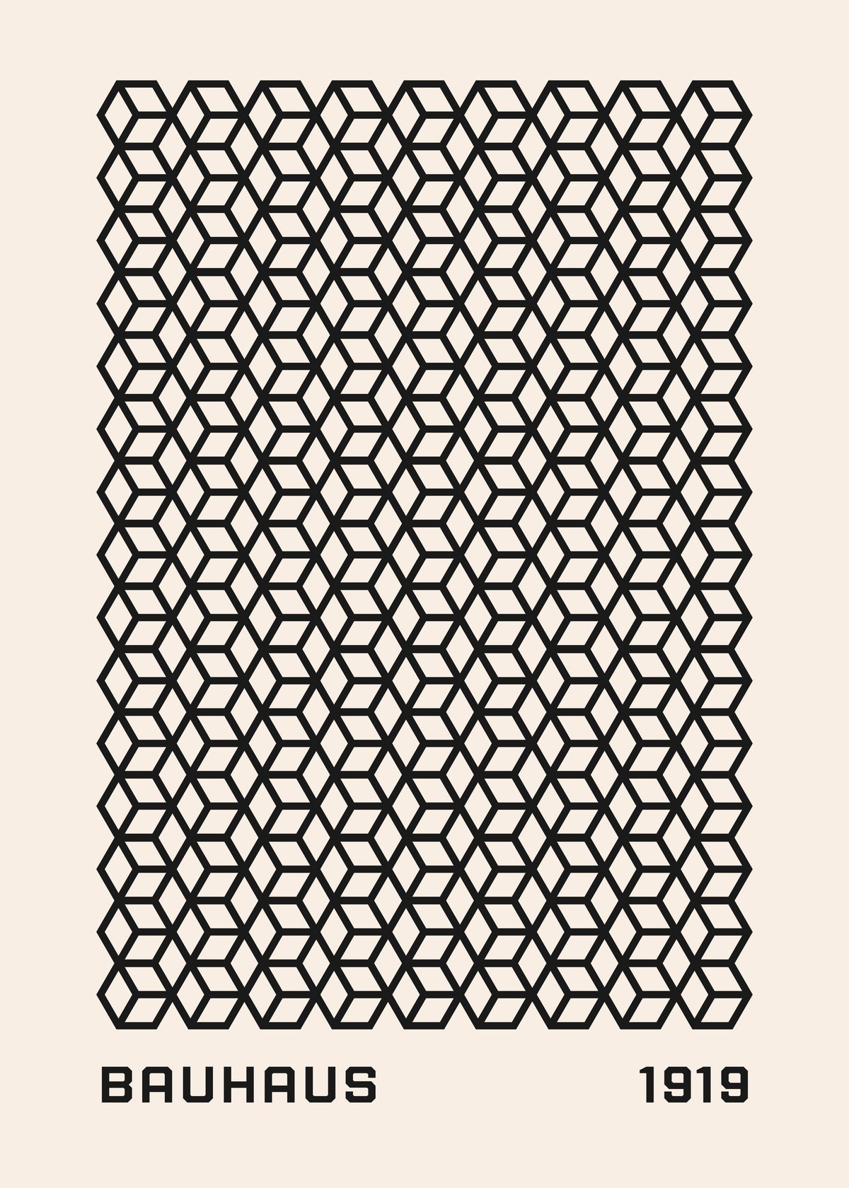 Bauhaus - Poster No. 40 - original artwork