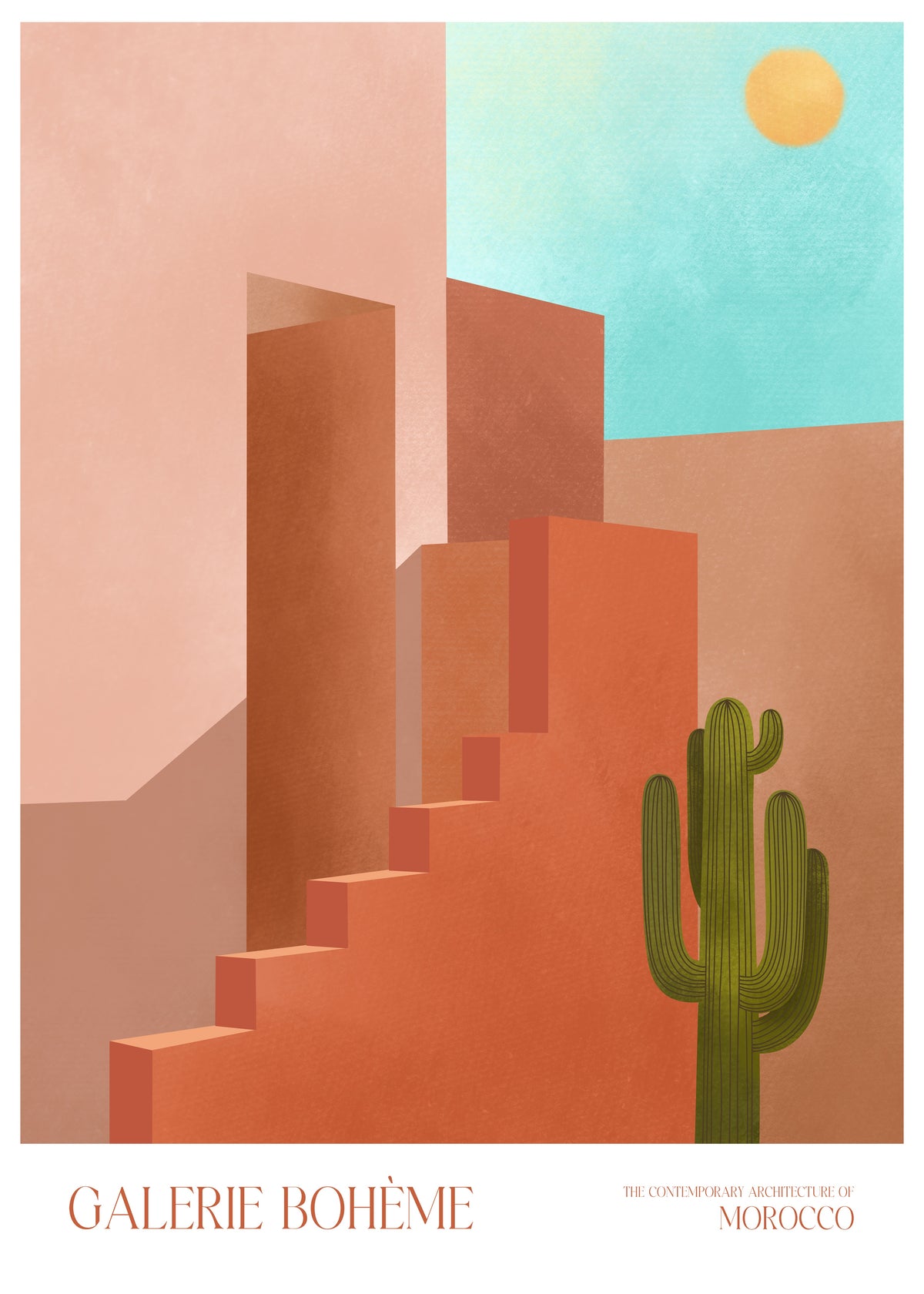 SENT Studio - Terracotta Stairway