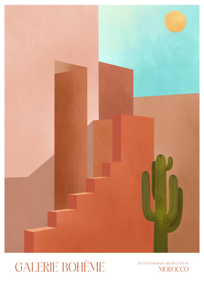 SENT Studio - Terracotta Stairway
