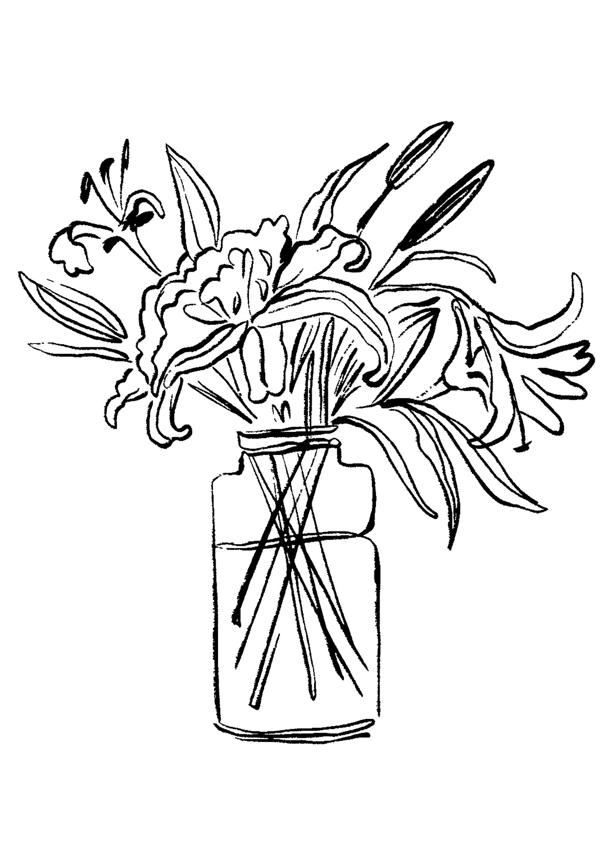 SENT Studio - Blooming Flowers Poster No. 2