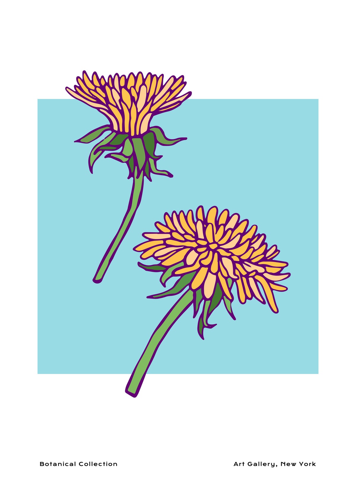 SENT Studio - Flower Poster No. 24