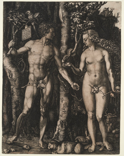 Albrecht Dürer - Adam and Eve