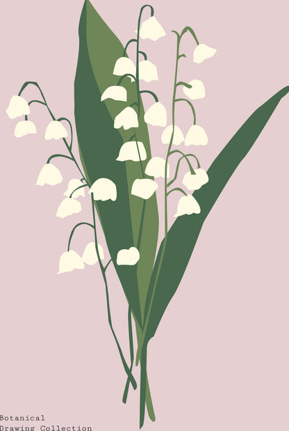 SENT Studio - Botanical Poster No. 63 - original artwork