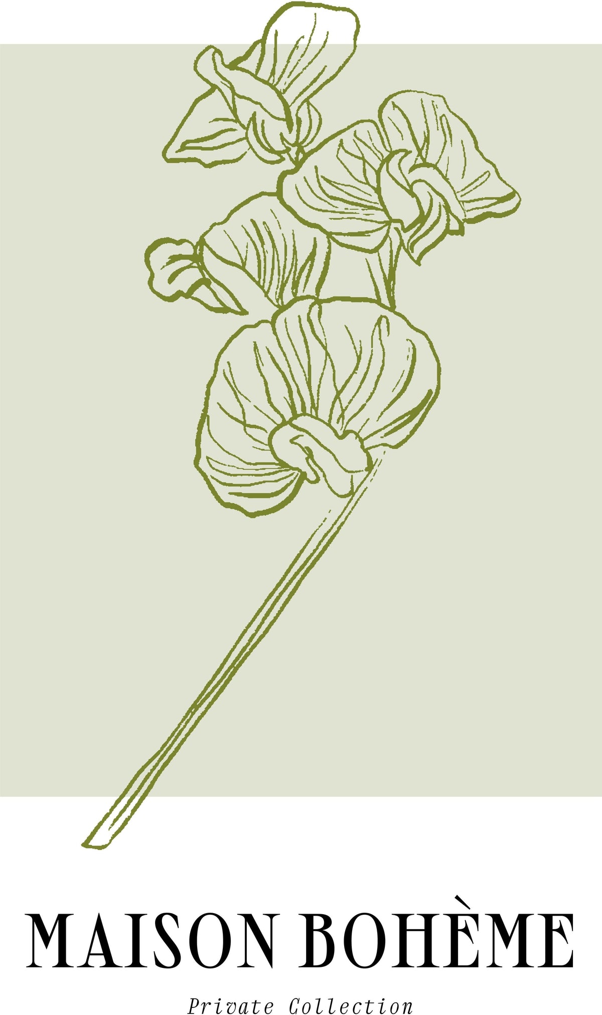 SENT Studio - Blooming Flowers Poster No. 27 - original artwork