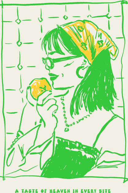 SENT Studio - Cravings Poster No. 58 - original artwork